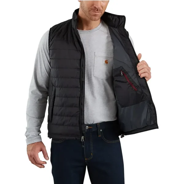 Αμάνικο Μπουφάν Μαύρο Carhartt - Image 3