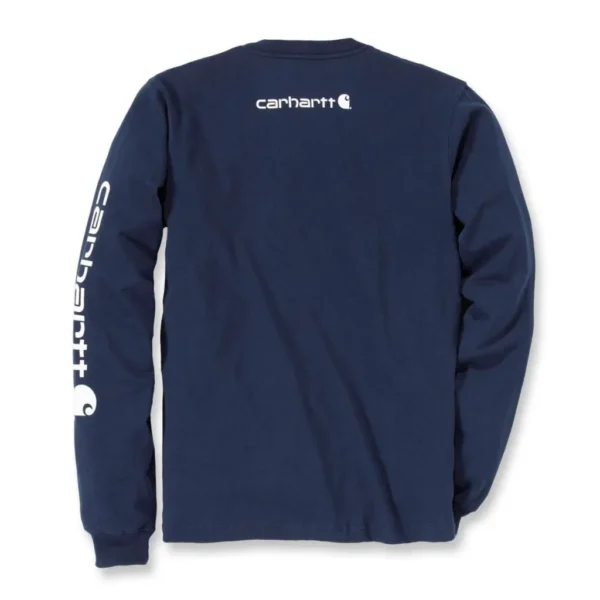 Ανδρική Μακρυμάνικη Μπλούζα Navy3