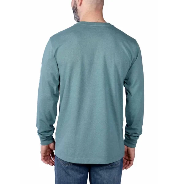 Ανδρική Μακρυμάνικη Μπλούζα Μέντα Carhartt - Image 3