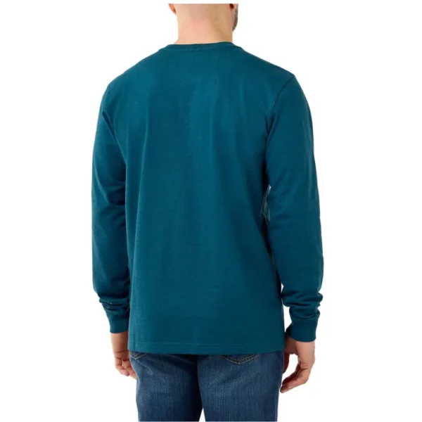 Ανδρική Μακρυμάνικη Μπλούζα Μπλε2