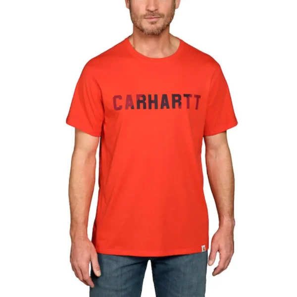 Ανδρικό T-Shirt Force Logo Πορτοκαλί