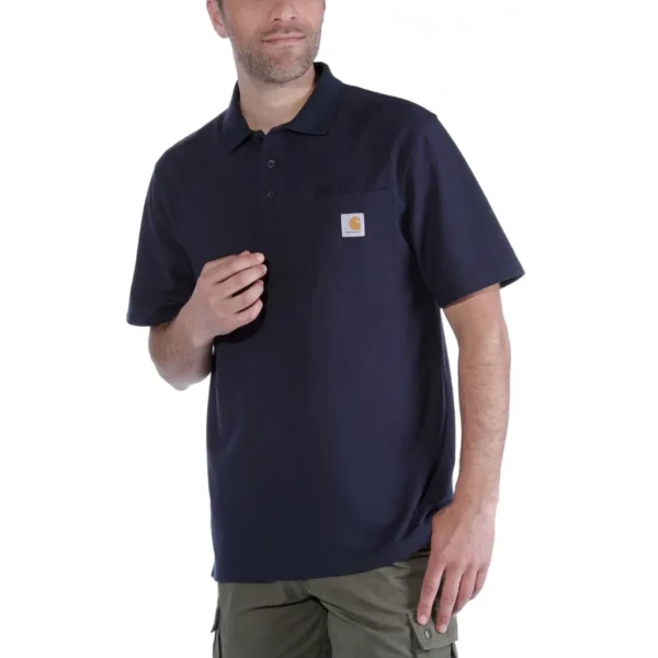Ανδρικό T-Shirt Polo Navy