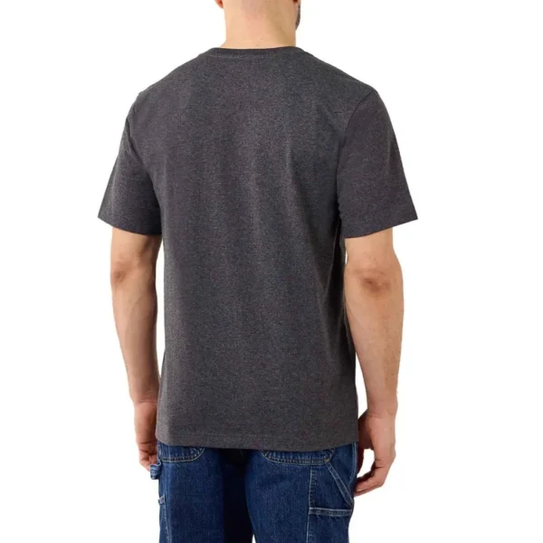 Ανδρικό T-Shirt Ανθρακί με Τσέπη Carhartt - Image 3