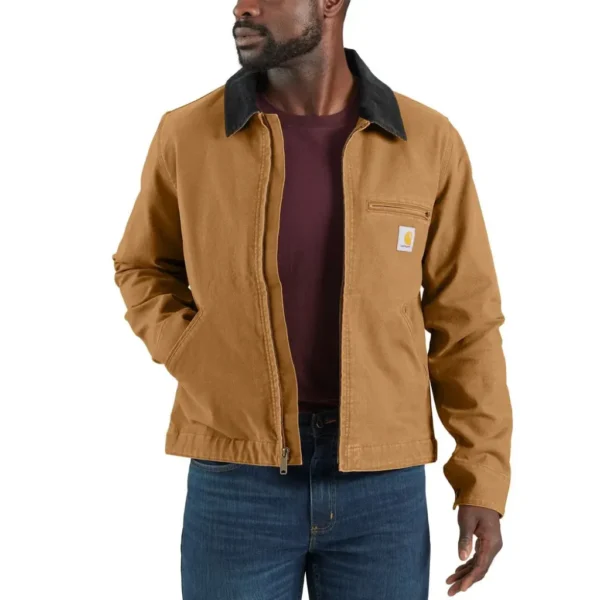 Ανδρικό Μπουφάν Duck Detroit Καφέ1