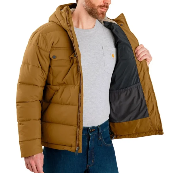 Ανδρικό Μπουφάν Montana Καφέ3