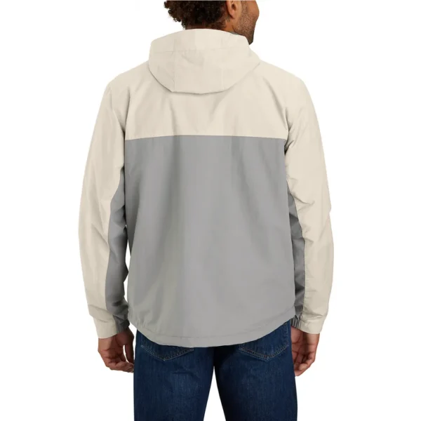 Ανδρικό Μπουφάν Αδιάβροχο Λευκό του Πάγου 2