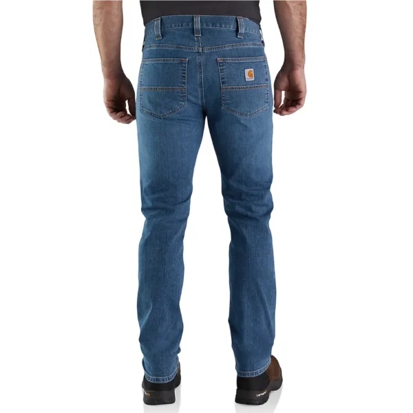 Ανδρικό Παντελόνι Τζιν 5-Pocket Μπλε 2