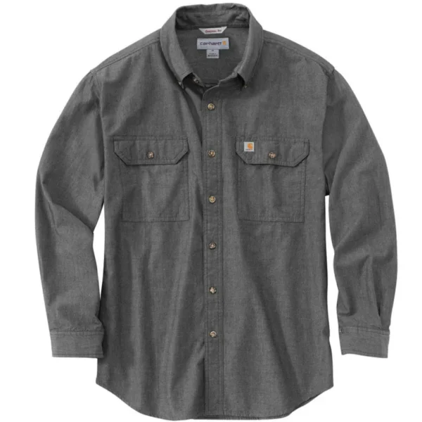 Ανδρικό Πουκάμισο Ανθρακί Carhartt - Image 2