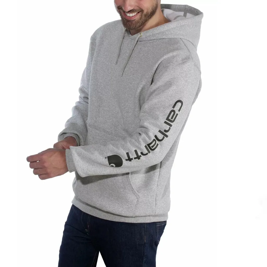 Ανδρικό Φούτερ Logo Sleeve Γκρι1