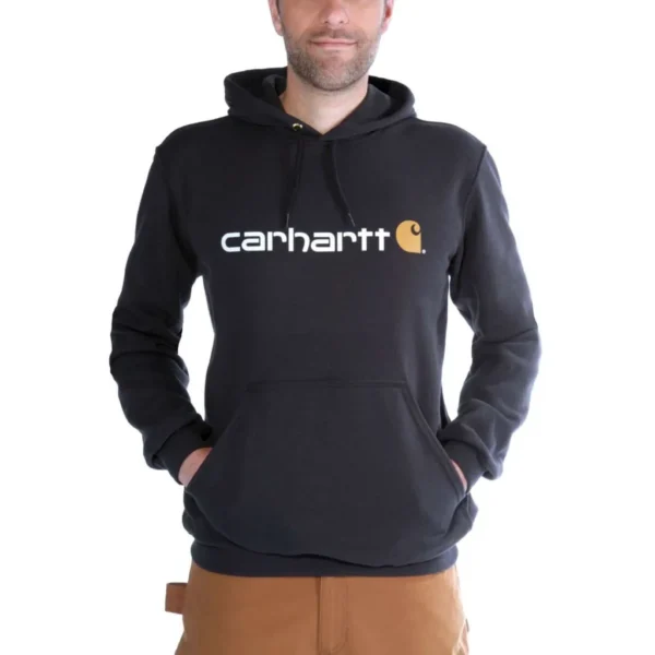 Ανδρικό Φούτερ Logo Μαύρο Carhartt - Image 2