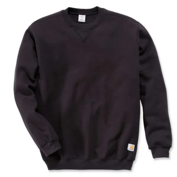 Ανδρικό Φούτερ Χωρίς Κουκούλα Μαύρο Carhartt - Image 2