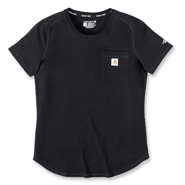 Γυναικείο T-Shirt Force Μαύρο Carhartt - Image 2