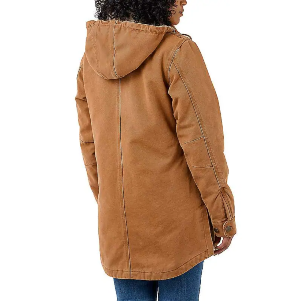 Γυναικείο Μπουφάν Καφέ Carhartt - Image 2