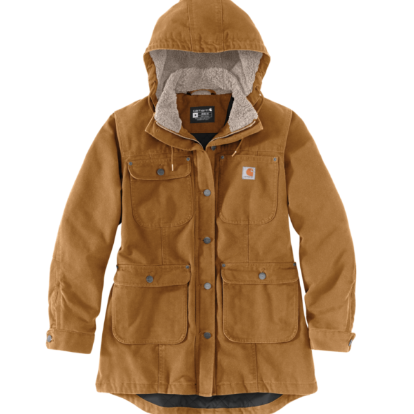 Γυναικείο Μπουφάν Καφέ 4