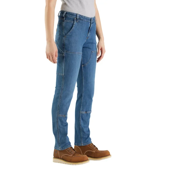 Γυναικείο Παντελόνι Τζιν Μπλε Carhartt - Image 3