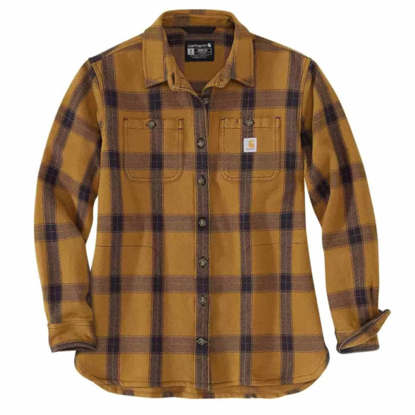 Γυναικείο Πουκάμισο Καφέ Καρό Carhartt - Image 3