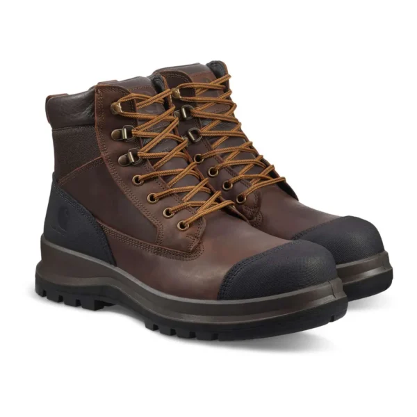 Μποτάκι Ασφαλείας S3 Detroit Καφέ Σκούρο1