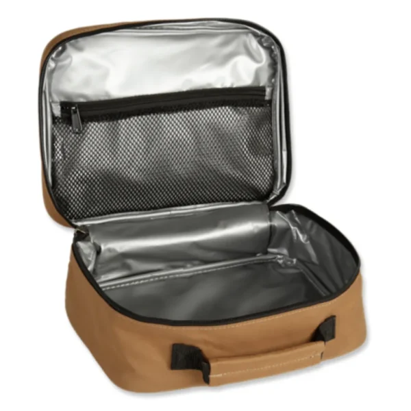 Τσάντα Lunch Box Καφέ2