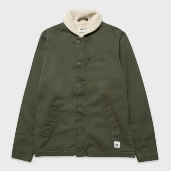 Jacket Με Επένδυση Χακί 1