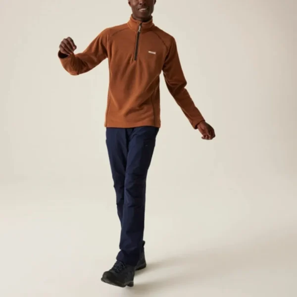 Ανδρική Μπλούζα Half-Zip Πορτοκαλί 3