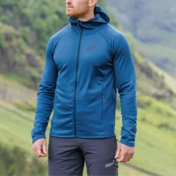 Ανδρική Ορειβατική Ζακέτα Μπλε1