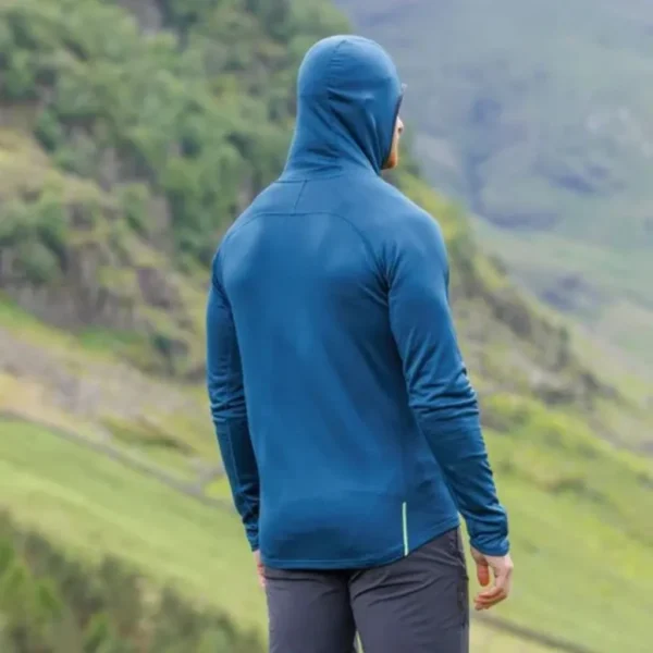 Ανδρική Ορειβατική Ζακέτα Μπλε4