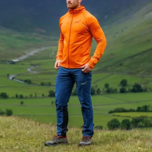 Ανδρική Ορειβατική Ζακέτα Πορτοκαλί Inov8 - Image 3