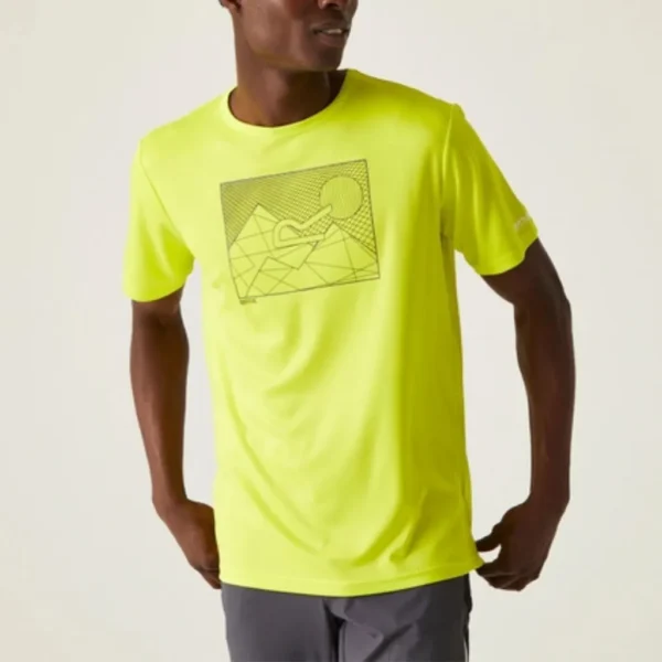 Ανδρικό T-Shirt Κίτρινο 1