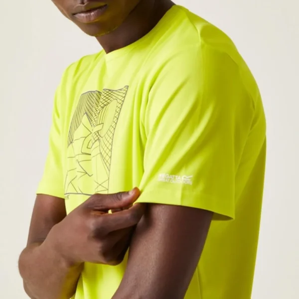 Ανδρικό T-Shirt Κίτρινο 3