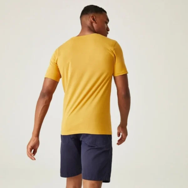 Ανδρικό T-Shirt Μουσταρδί 2