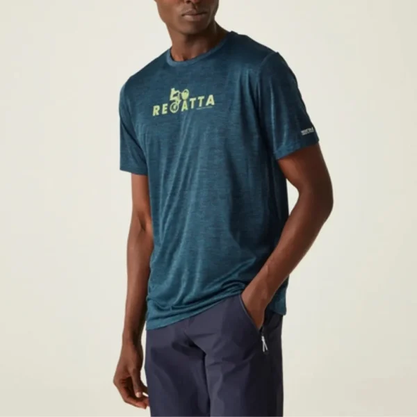 Ανδρικό T-Shirt Μπλε1