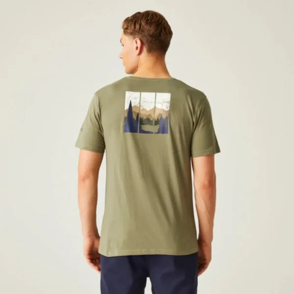 Ανδρικό T-Shirt Χακί Regatta - Image 2