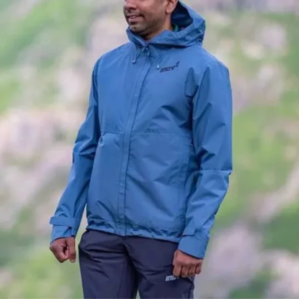 Ανδρικό Αντιανεμικό Μπουφάν Μπλε1