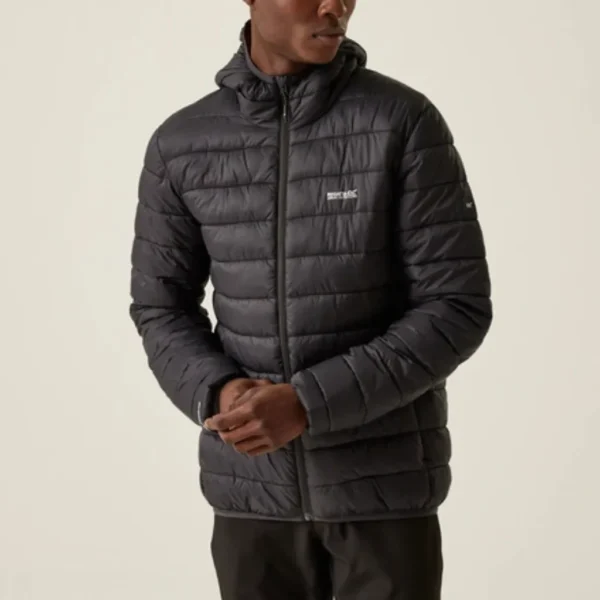 Ανδρικό Ορειβατικό Μπουφάν Γραφίτης1