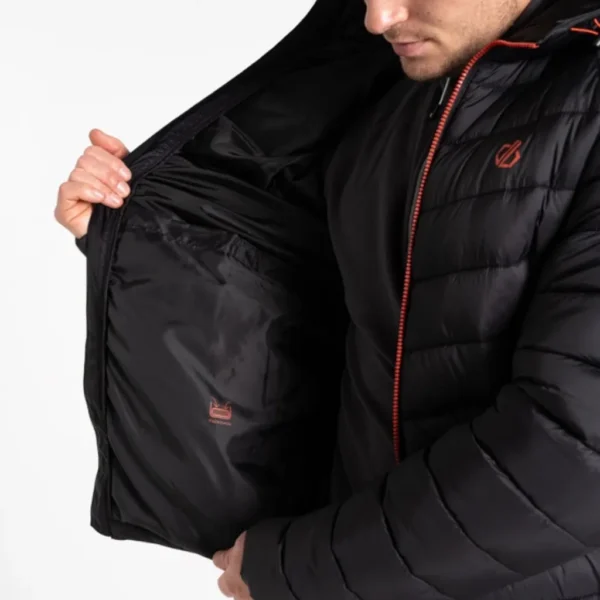 Ανδρικό Ορειβατικό Μπουφάν Μαύρο4