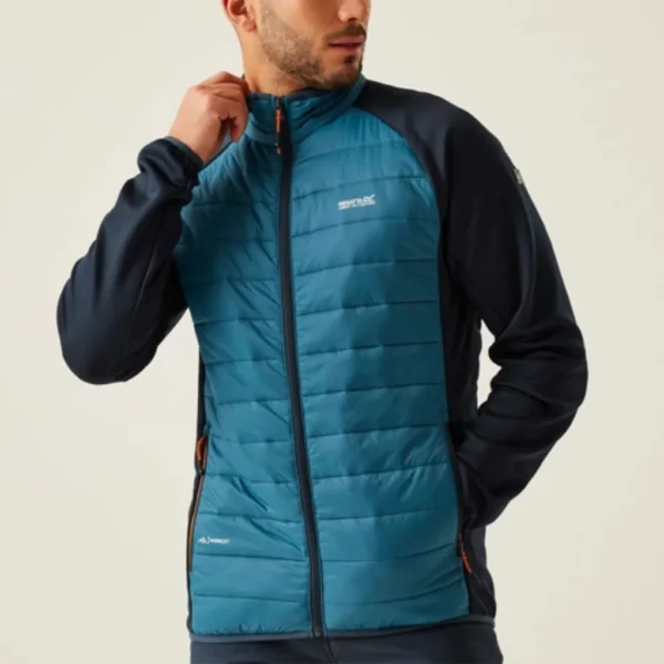 Ανδρικό Ορειβατικό Μπουφάν Χωρίς Κουκούλα Μπλε 1