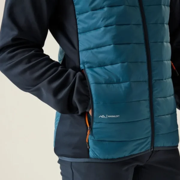 Ανδρικό Ορειβατικό Μπουφάν Χωρίς Κουκούλα Μπλε 4