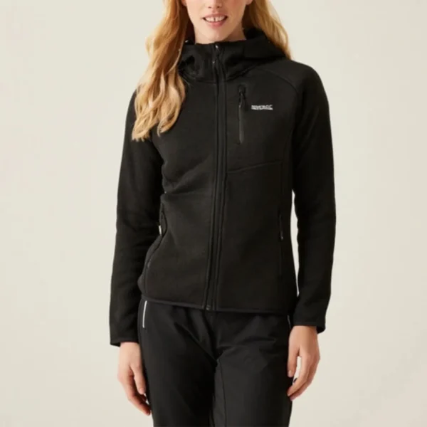 Γυναικεία Ορειβατική Ζακέτα Μαύρη2