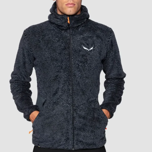 Ζακέτα Fleece Μαύρη 1
