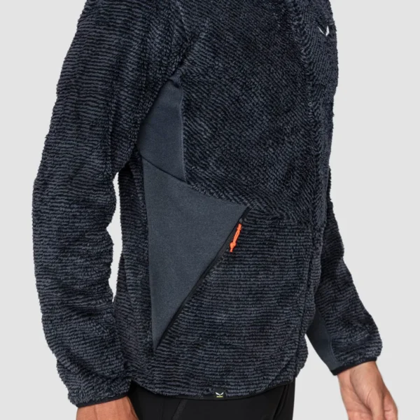 Ζακέτα Fleece Μαύρη 2