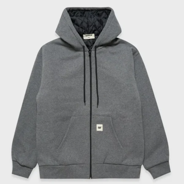 Ζακέτα Με Επένδυση Γκρι 1