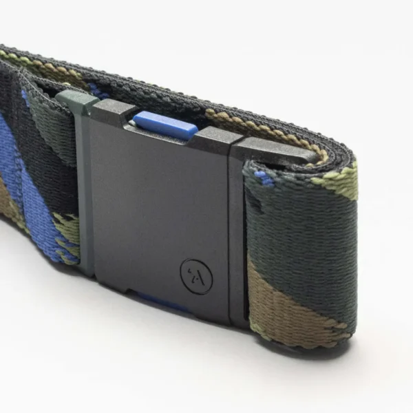 Ζώνη Ελαστική Unisex Brushstroke Black/Cobalt 3