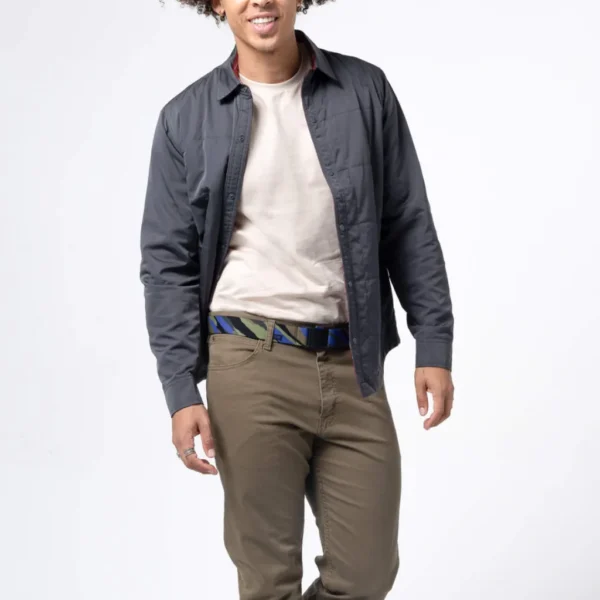 Ζώνη Ελαστική Unisex Brushstroke Black/Cobalt Arcade - Image 5