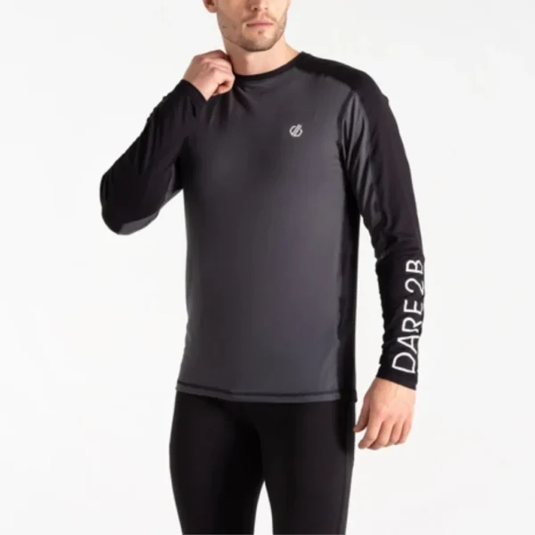 Ισοθερμική Μπλούζα ΓκριΜαύρη1