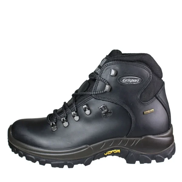 Ορειβατικά Δερμάτινα Μποτάκια Μαύρα2