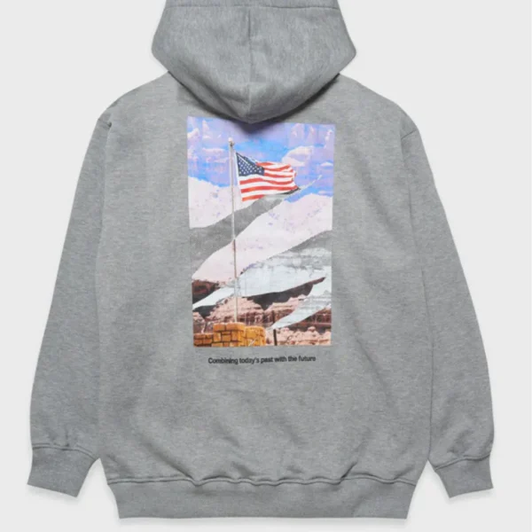 Φούτερ Stars And Stripes Γκρι 2