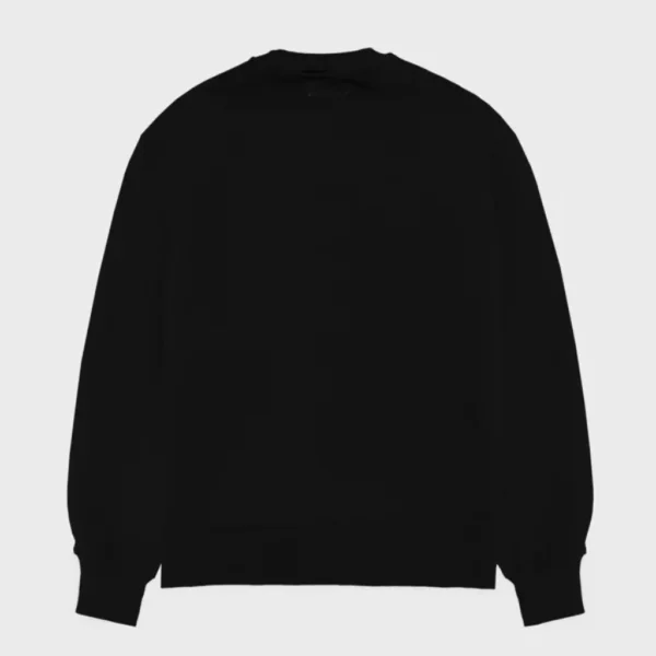 Φούτερ Χωρίς Κουκούλα Μαύρο Caterpillar - Image 2