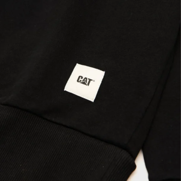 Φούτερ Χωρίς Κουκούλα Μαύρο 3