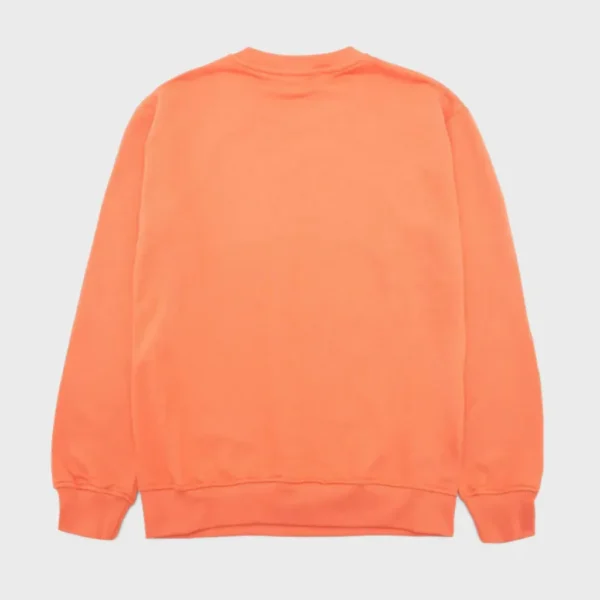 Φούτερ Χωρίς Κουκούλα Πορτοκαλί Caterpillar - Image 2