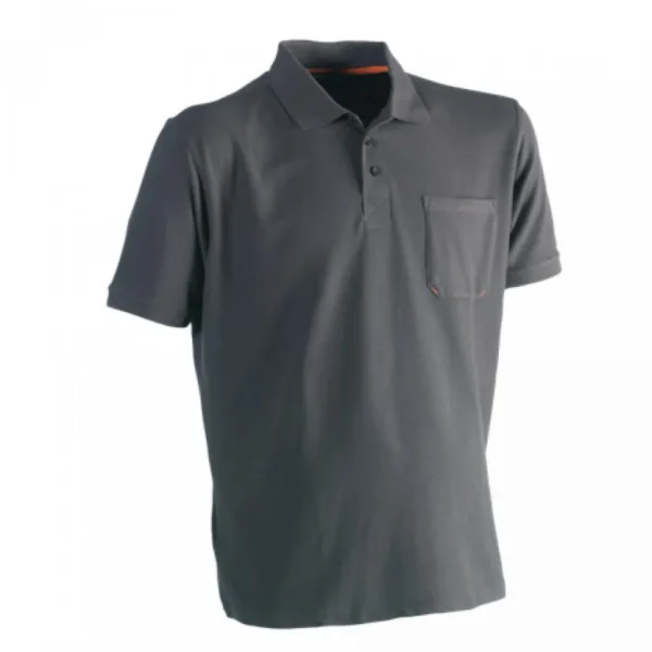 T-Shirt Εργασίας Polo Γκρι 1